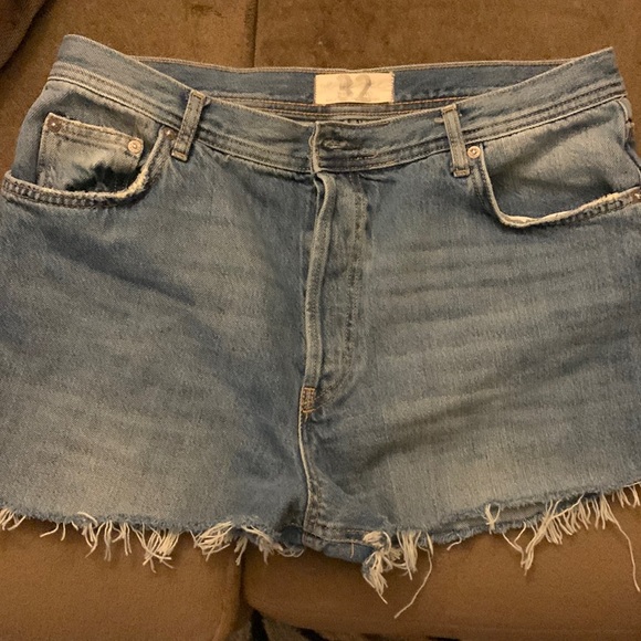 Free People Pants - Free People Denim Frayed Hem Women Shorts